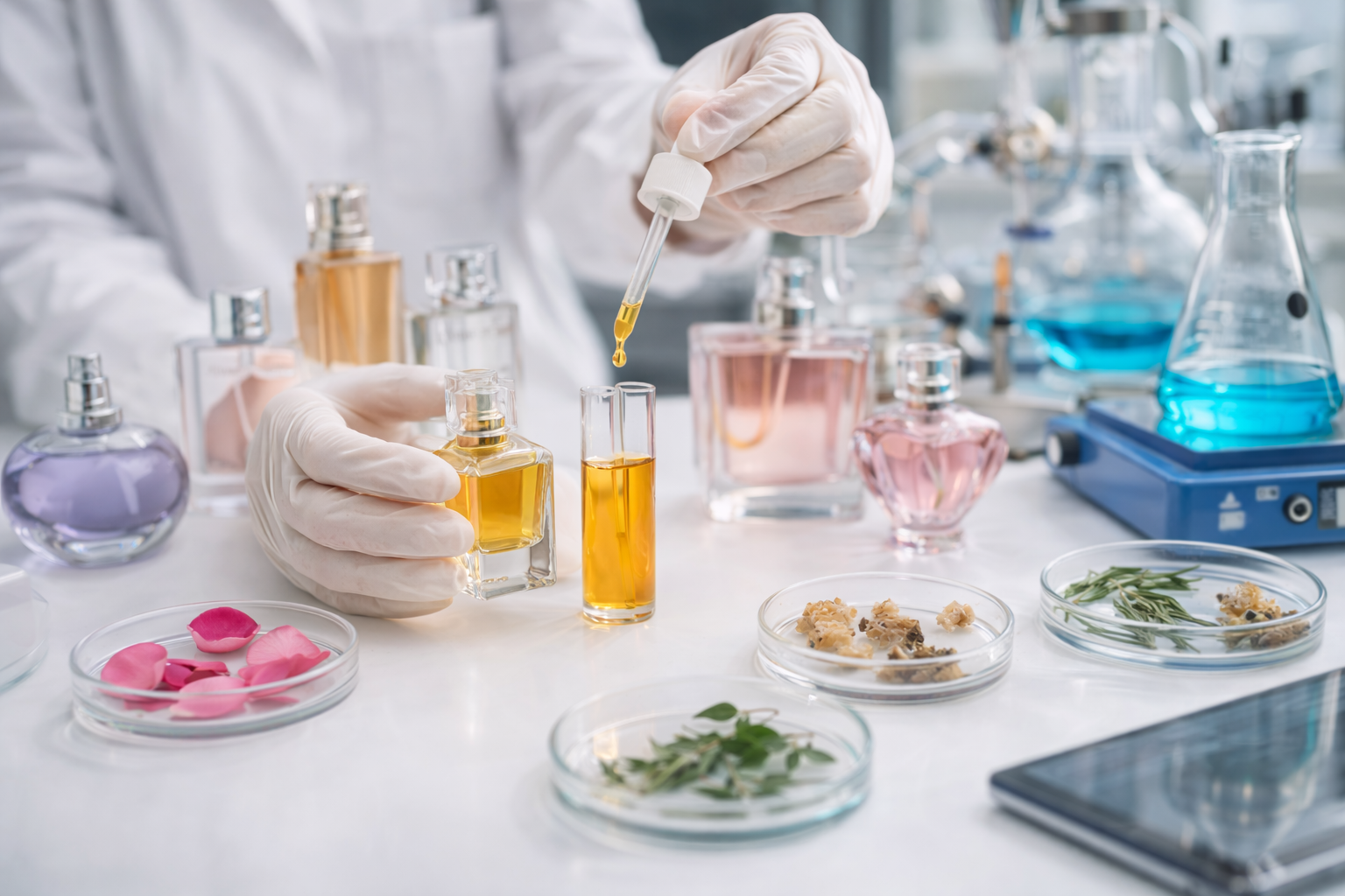 Análise de perfumes